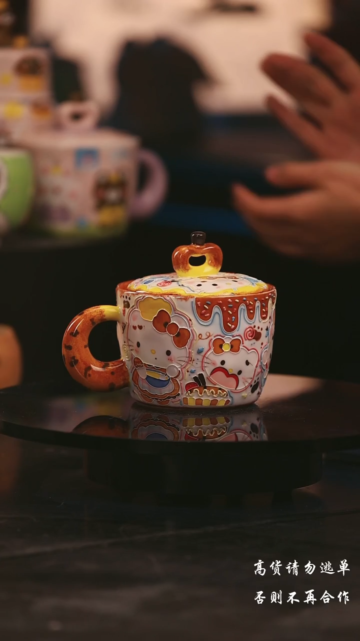 陶瓷景德镇可爱设计师款陶瓷 