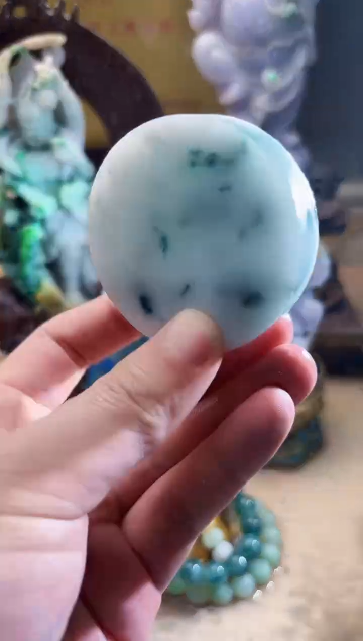 未镶嵌挂件翡翠A货张麦9478