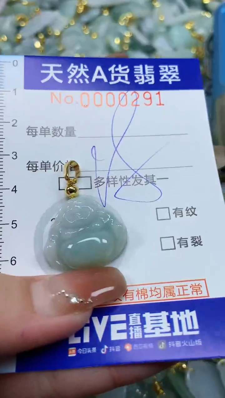 颈饰未镶嵌翡翠天然A货翡翠