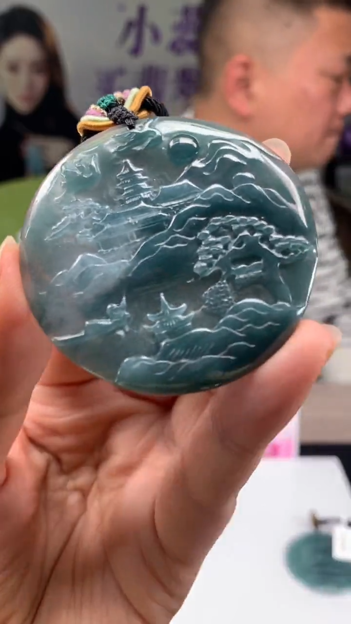 【闪购商品】定制翡翠未镶嵌不退不换CMH1件-A