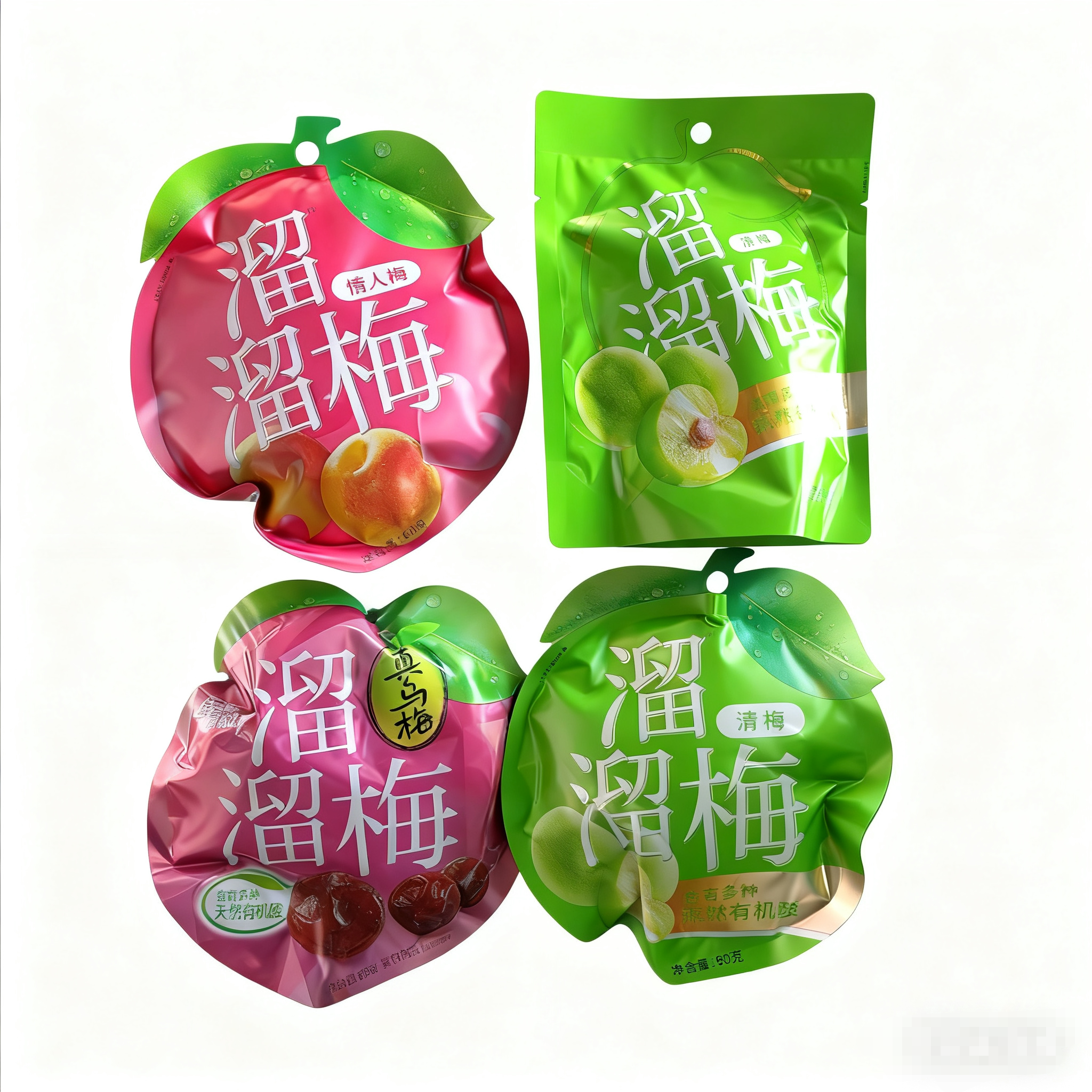 溜溜梅情人梅清梅真乌梅混合休闲解馋蜜饯零食 5包