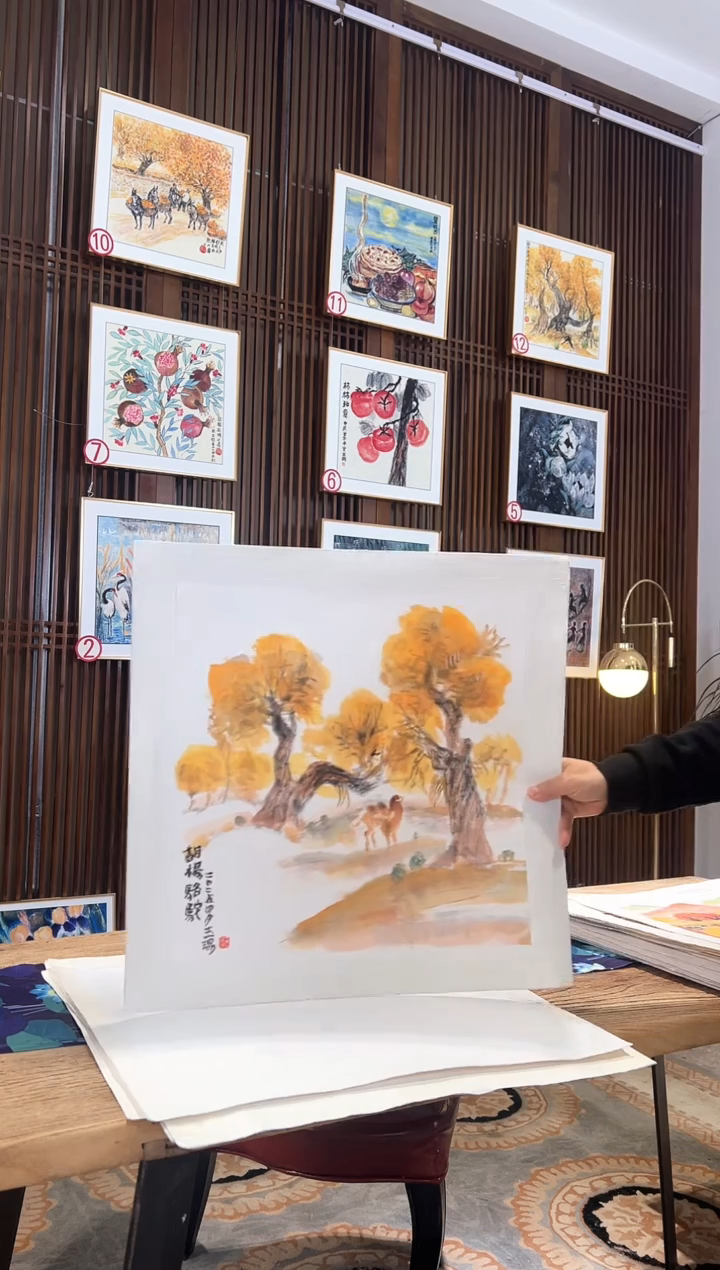 版画耿玉琨名章限量版画S