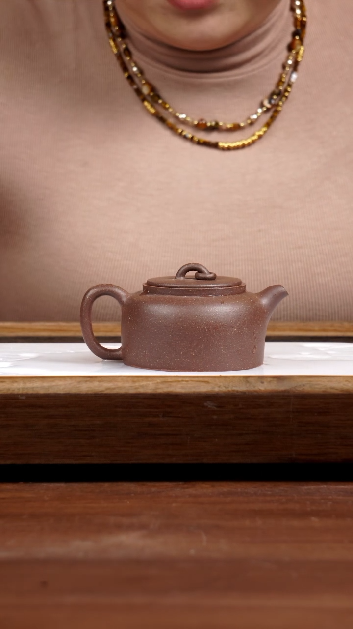 【闪购商品】紫砂茶壶紫降单圈井栏190CC