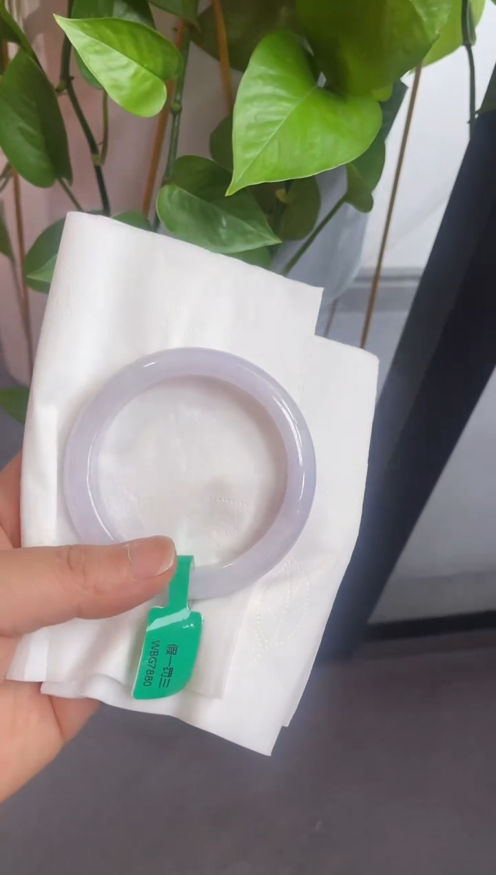 翡翠未镶嵌手镯00009787
