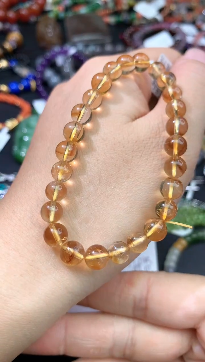 未镶嵌手链水晶手串