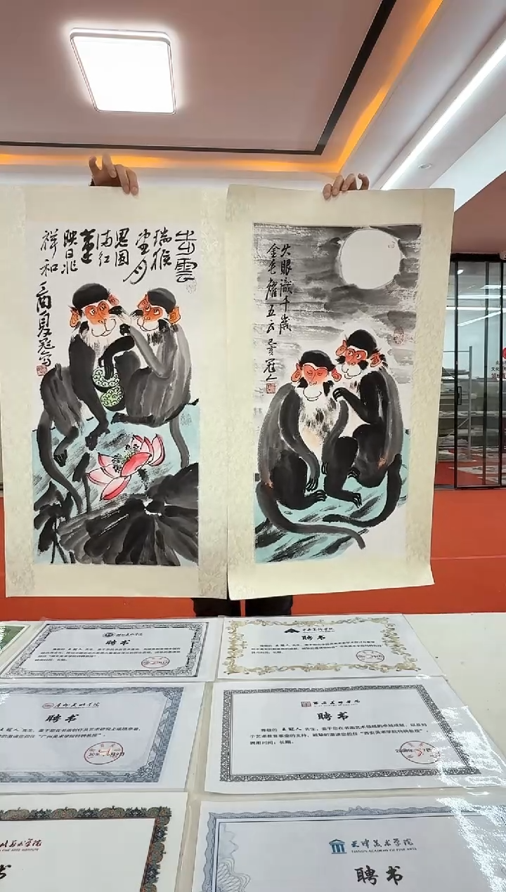 国画6写意花鸟-王冠人-2平尺 丨随机