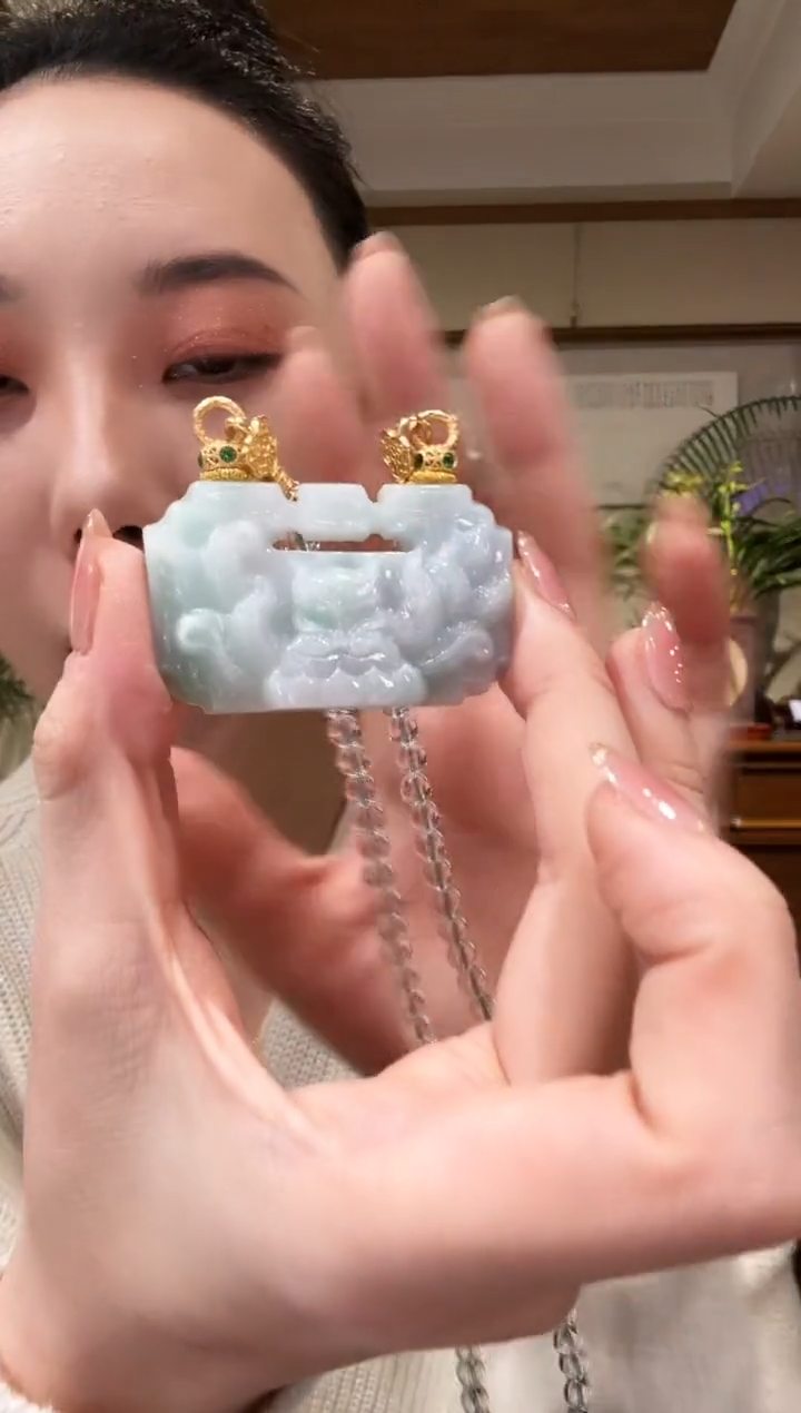 【闪购商品】翡翠颈饰未镶嵌国风
