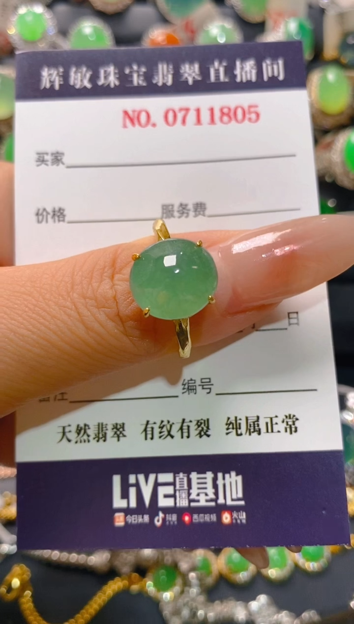 【闪购商品】翡翠耳饰银S925镶嵌天然A货翡翠1