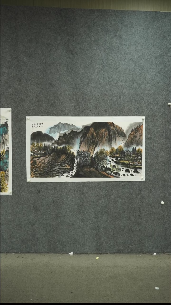 书法孟-轩老师国画作品