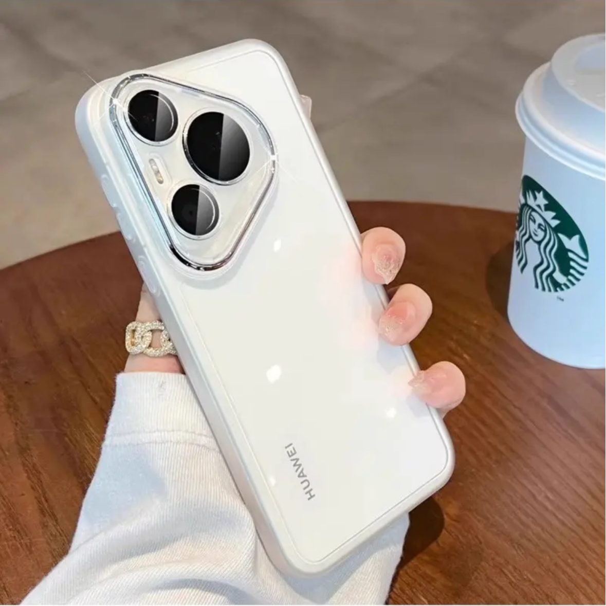 适用于华为p70pro手机壳新款透明手机软胶壳自带镜头膜