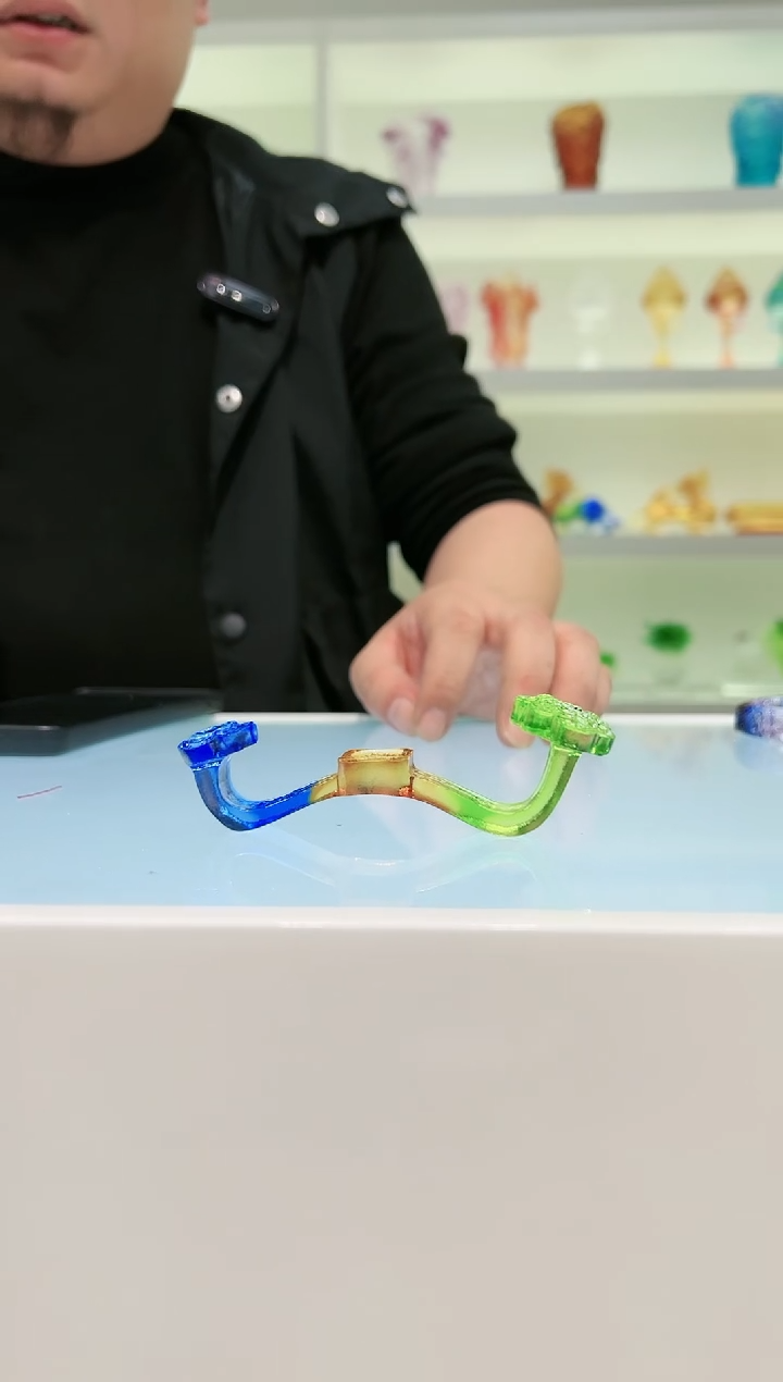 【闪购商品】茶宠古法琉璃如意10厘米