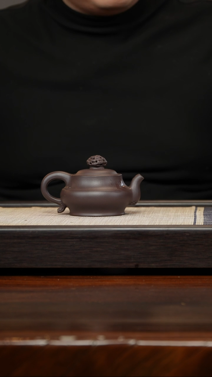 【闪购商品】紫砂茶壶四底乾坤180cc