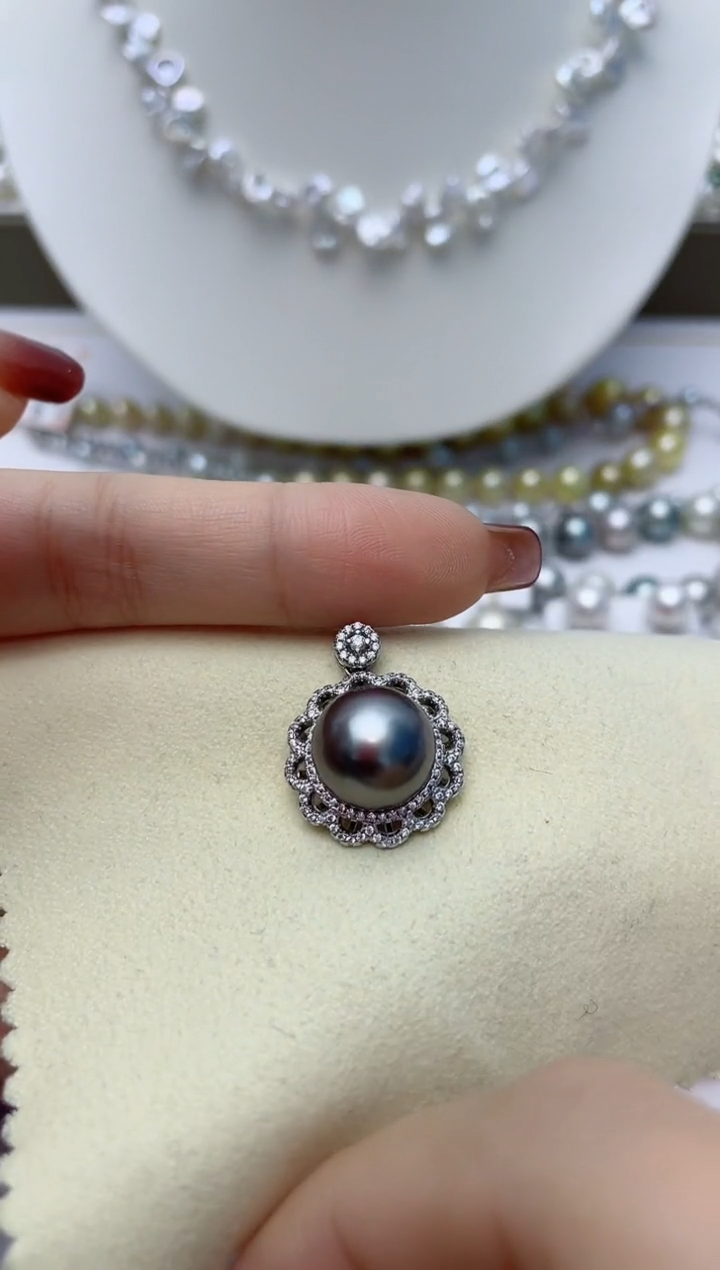 【闪购商品】海水珍珠颈饰银S925镶嵌W96