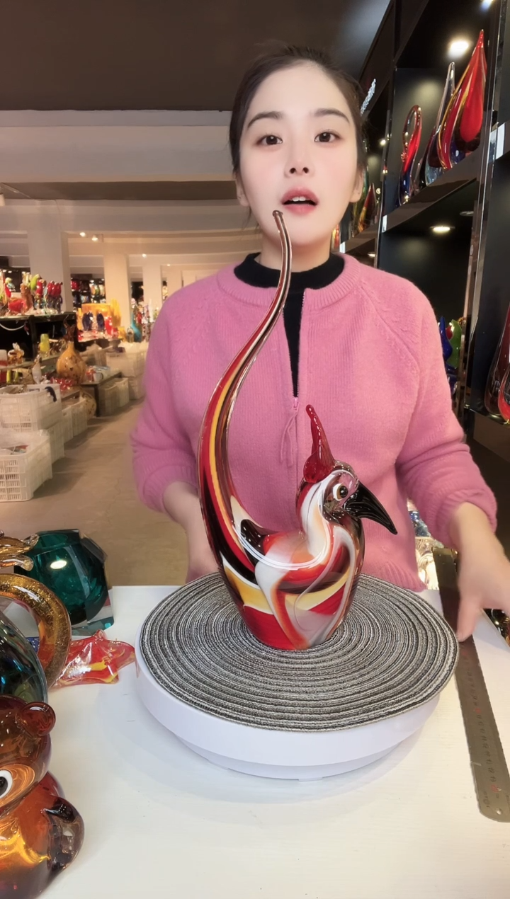 【闪购商品】茶盏琉璃摆件家居摆件