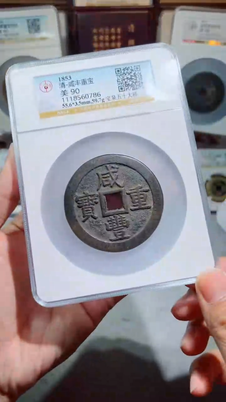 【闪购商品】铜咸丰重宝宝源五十大样