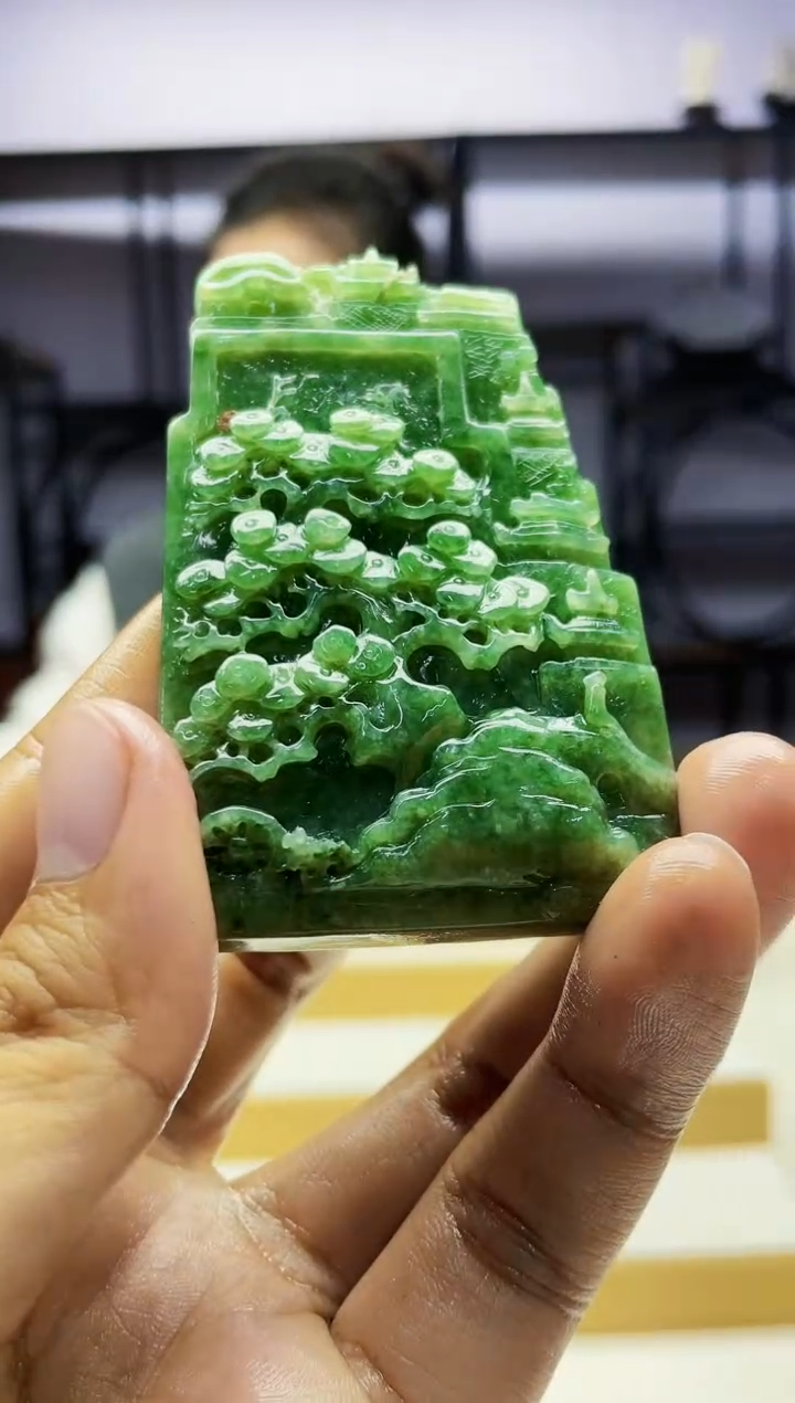 【闪购商品】定制翡翠未镶嵌毛货01230064 