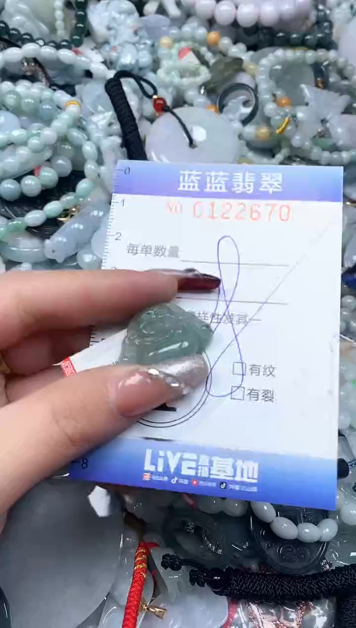 【闪购商品】翡翠颈饰未镶嵌闪购0122670