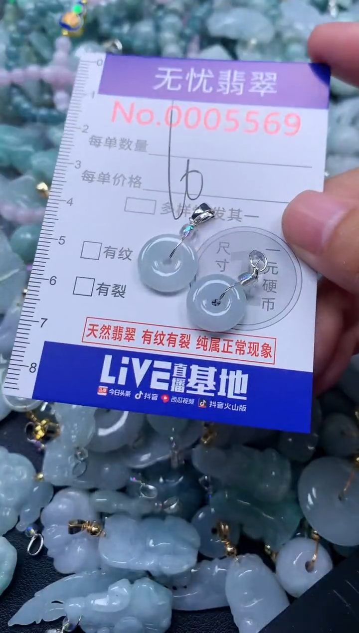 颈饰未镶嵌翡翠5569