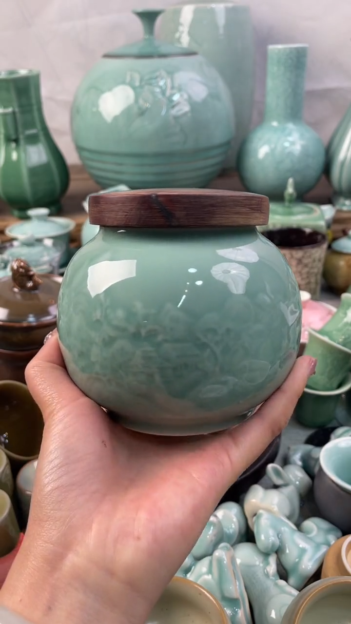 【闪购商品】特价福利 微瑕 慧仙青瓷