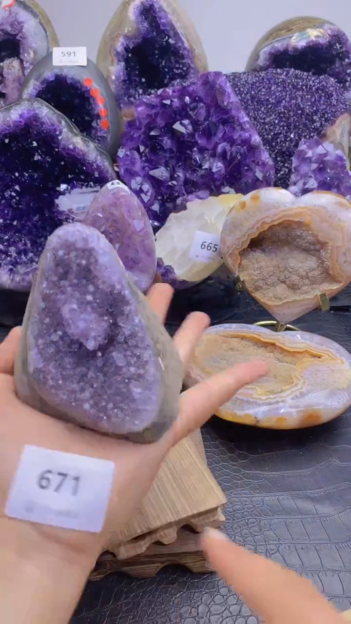 1未镶嵌紫晶紫晶摆件671