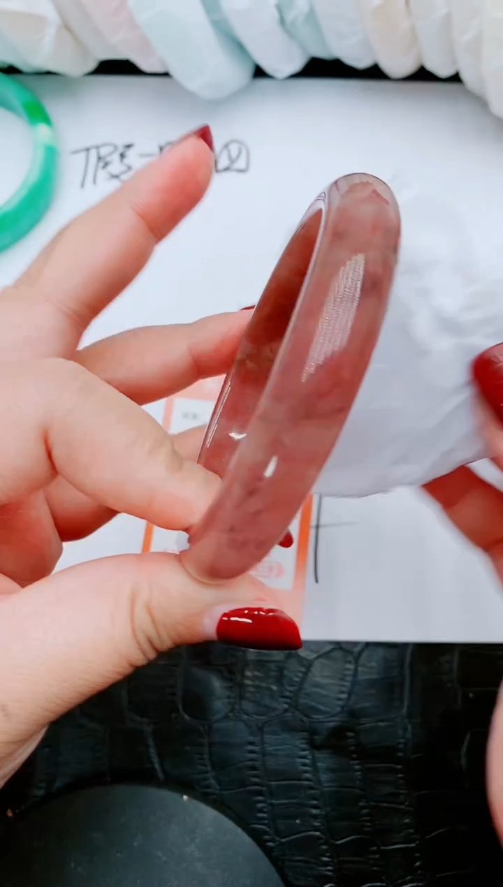 【闪购商品】石英质玉手镯未镶嵌P50-60-61