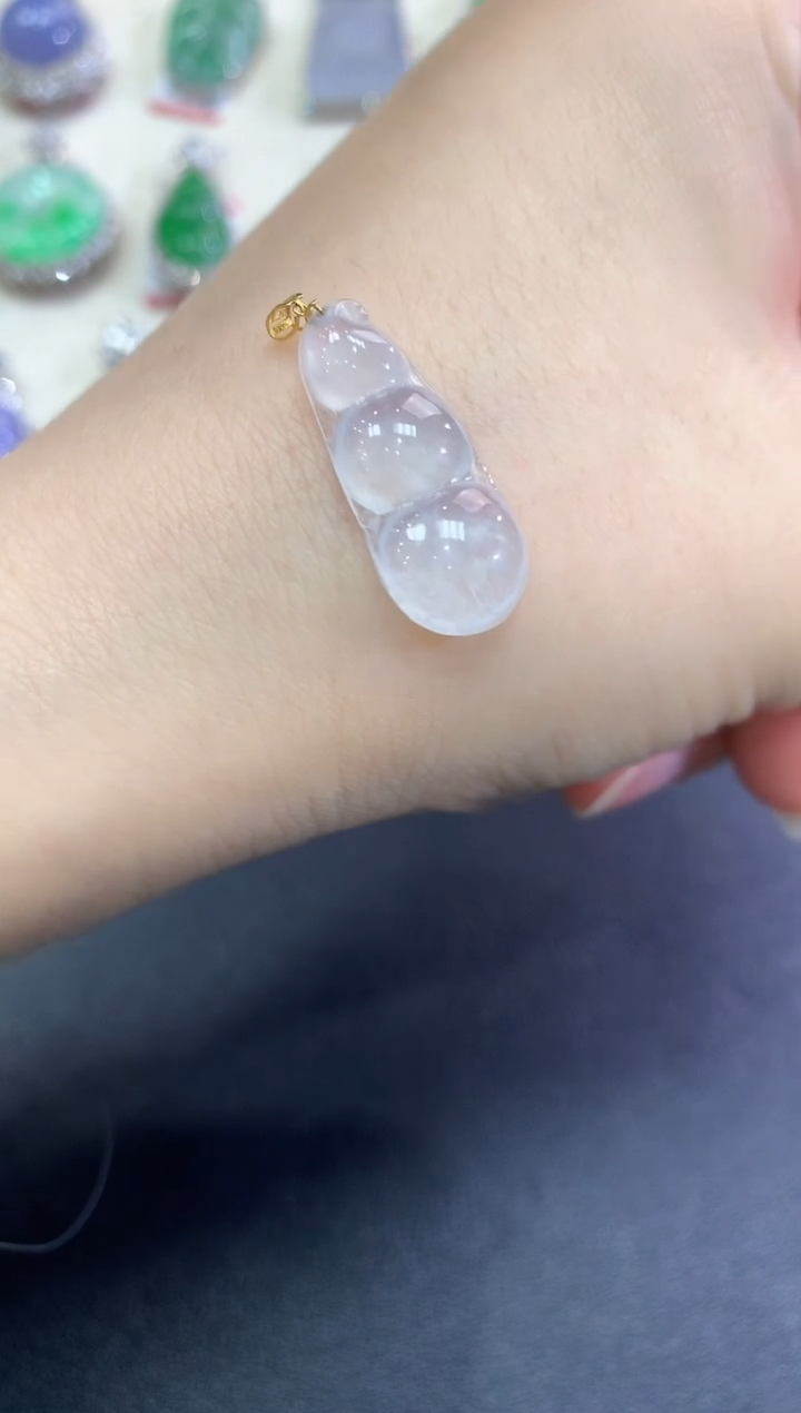 【闪购商品】翡翠颈饰18K金镶嵌B2  多样性一件发货 