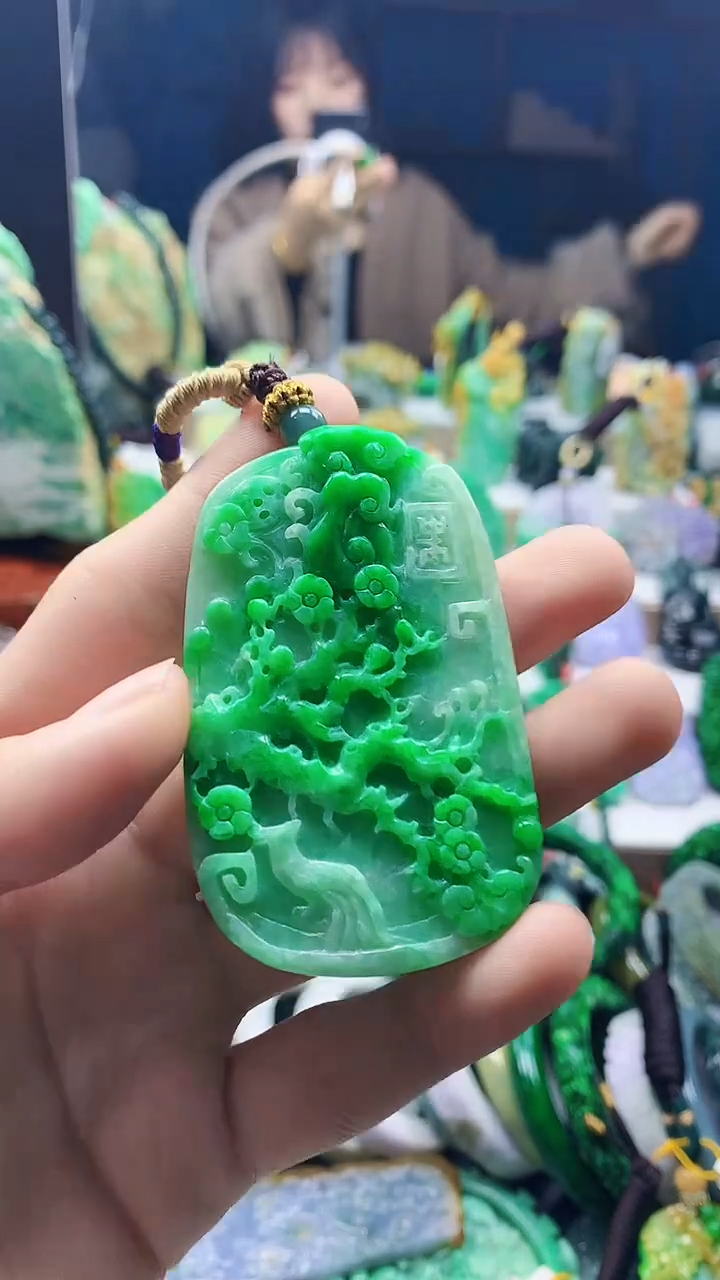 颈饰未镶嵌翡翠瀚*天然缅甸a货翡翠