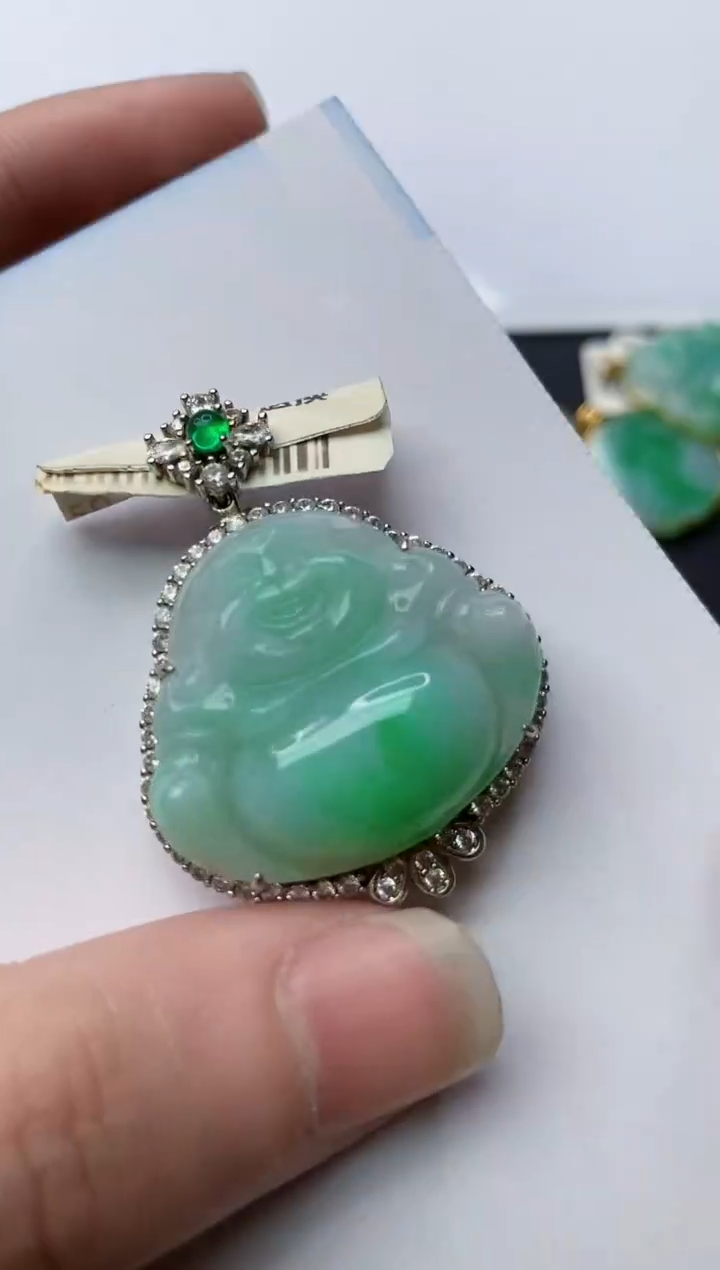 【闪购商品】翡翠颈饰银S925镶嵌91...........