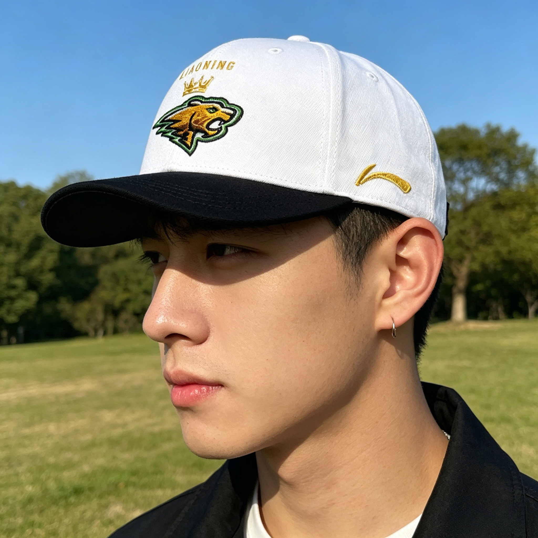 李宁CBA飞豹男篮经典鸭舌帽时尚休闲棒球帽子AMYU531