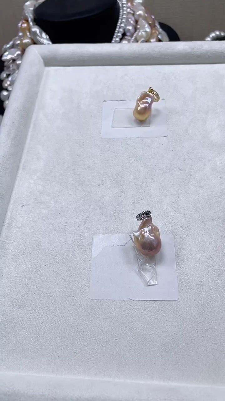 未镶嵌吊坠淡水珍珠【纯恬饰品】（多样性发货发一）