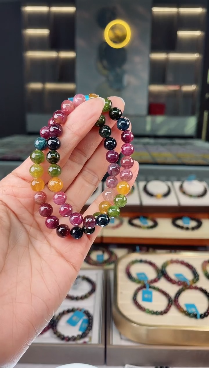 【闪购商品】碧玺单圈手串未镶嵌（多样性发一条）Q