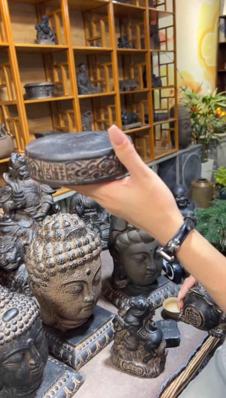 陶土【火山泥】吉祥底座