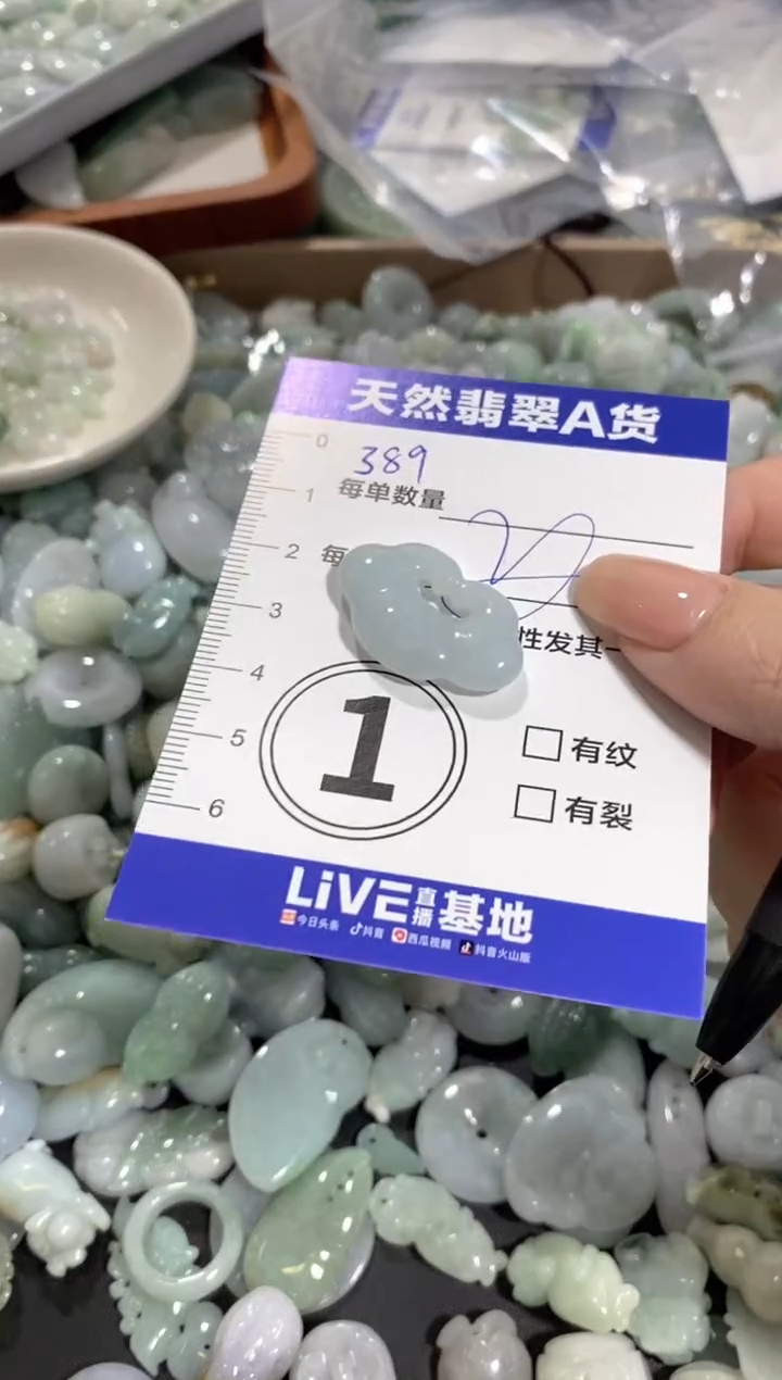 颈饰未镶嵌翡翠天然翡翠A货批量多样性发一件