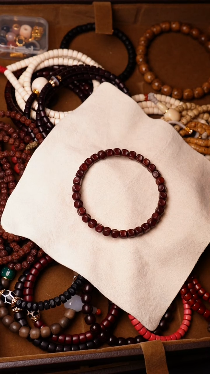 檀香紫檀（小叶紫檀）手串/手链小叶无相7mm