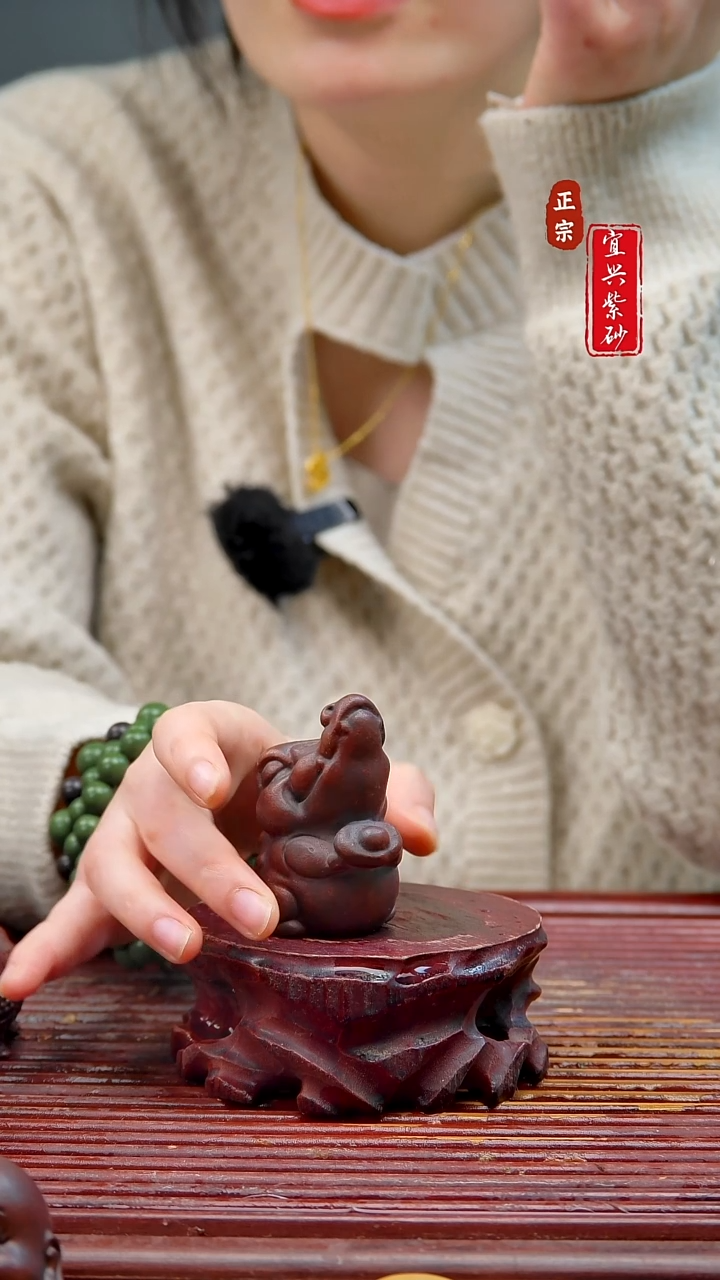 紫砂茶宠宜兴紫砂茶宠摆件