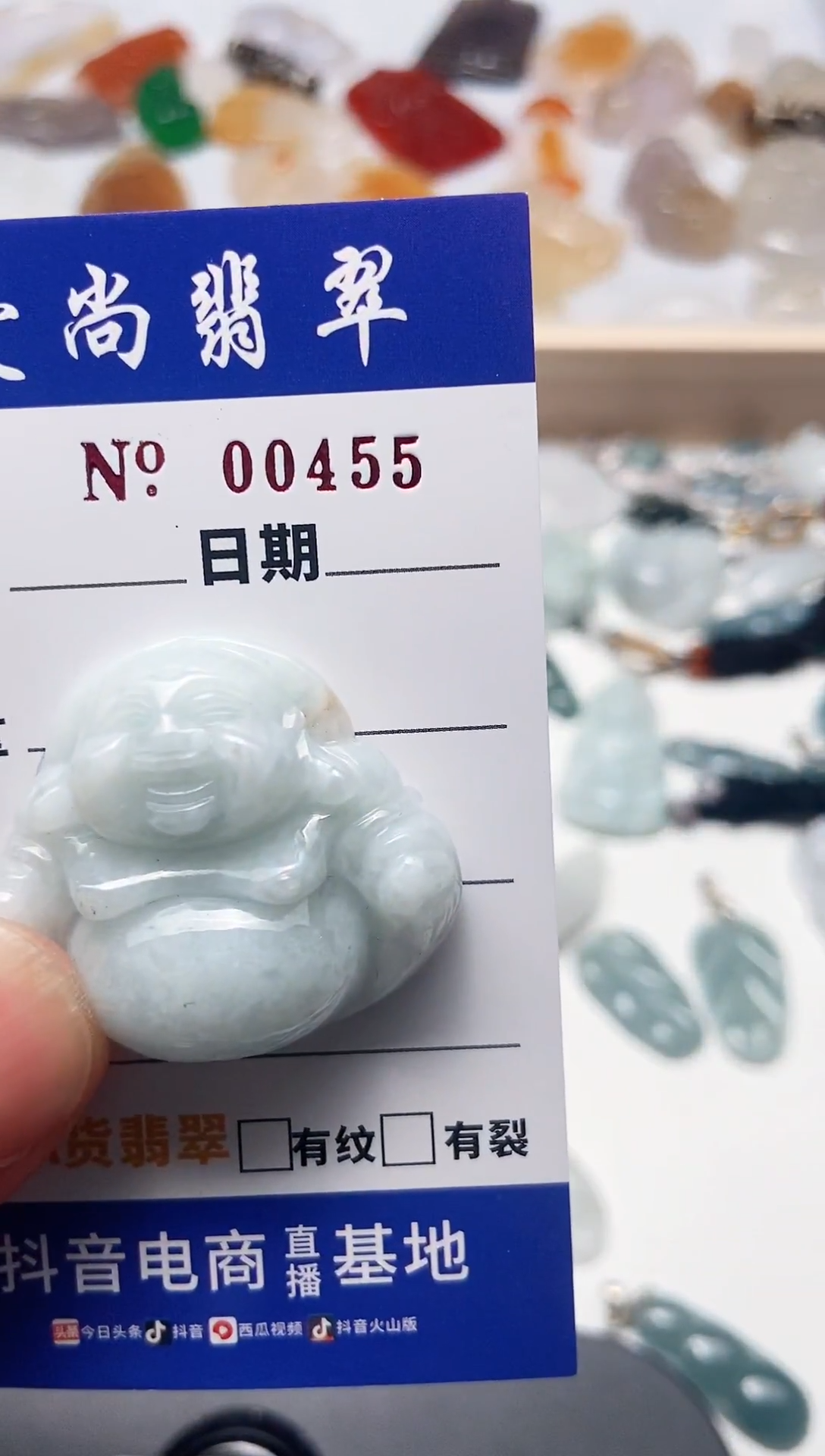 【闪购商品】翡翠吊坠(赠链)未镶嵌多样性拍一发一000