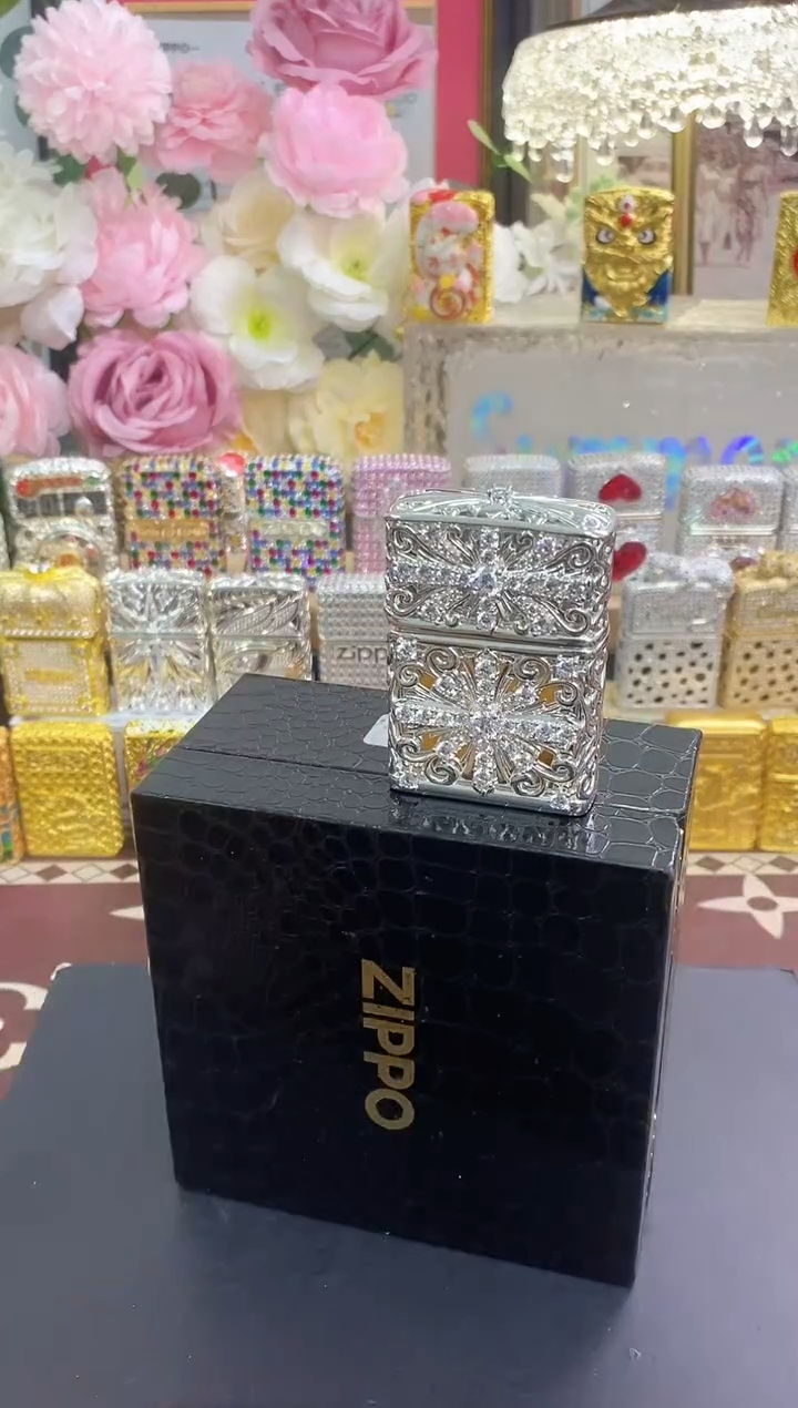 Zippo满钻克罗心-不发油