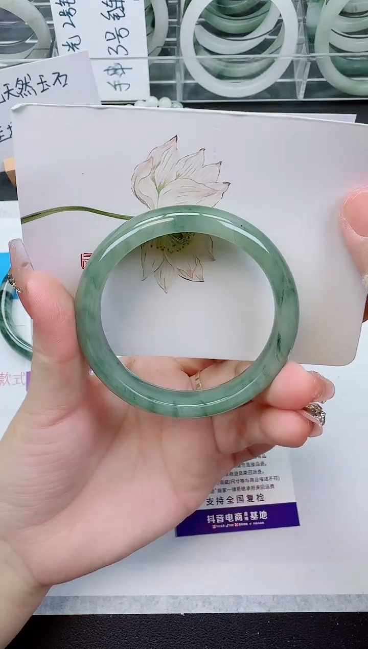 【闪购商品】石英质玉手镯未镶嵌346号/56-57圈