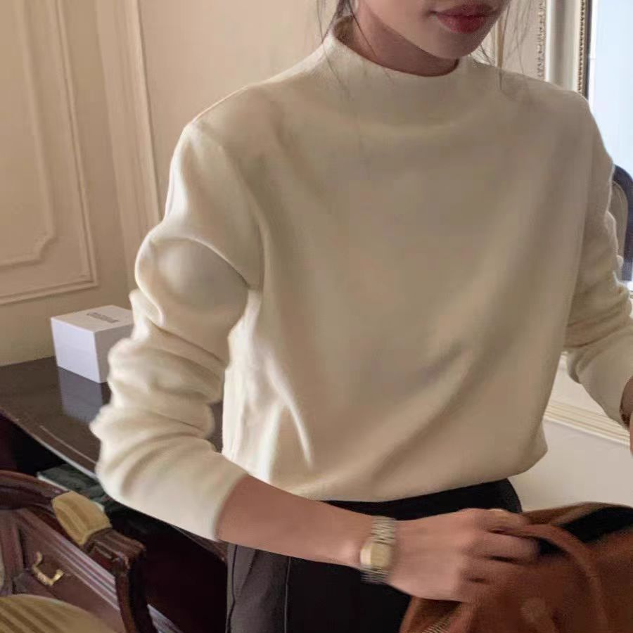 17717 款式不挑女士镜面毛衣打底小衫 F177三楼