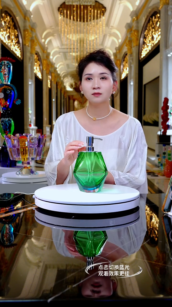琉璃摆件YB02764琉璃洗手液瓶