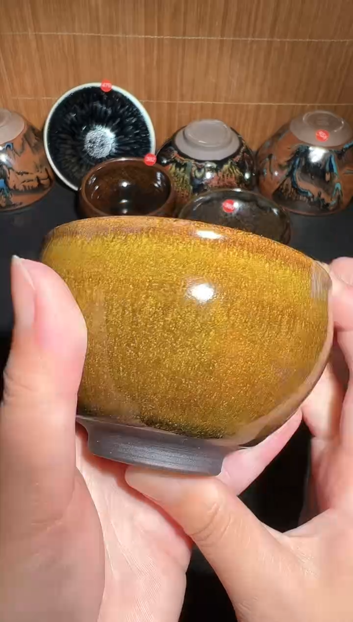 茶盏建窑建盏茶盏486