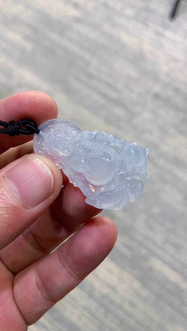 颈饰未镶嵌翡翠天然A货翡翠