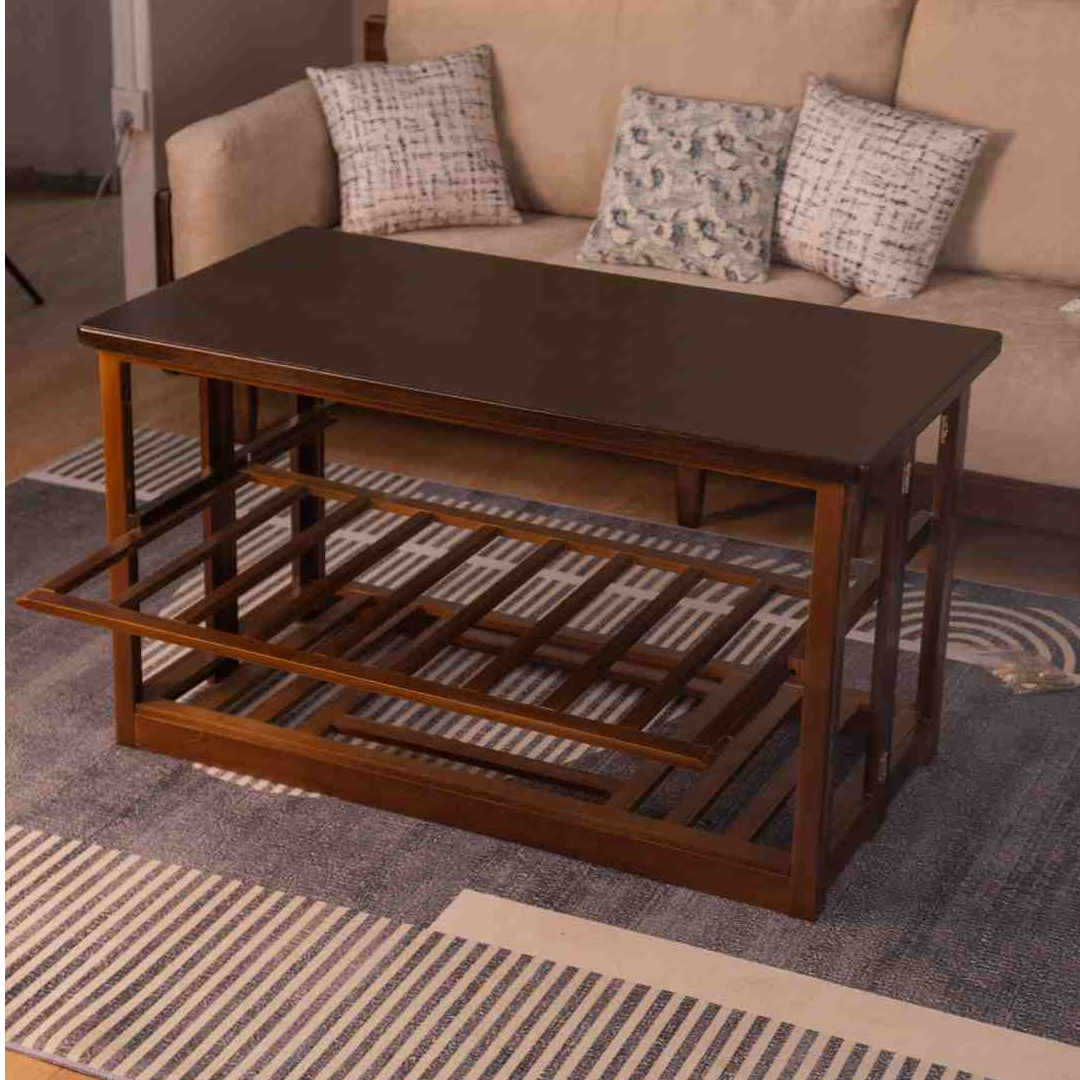 单桌折叠烤火桌子家用正方形取暖桌烤火茶几抽屉款冬季折叠烤火桌