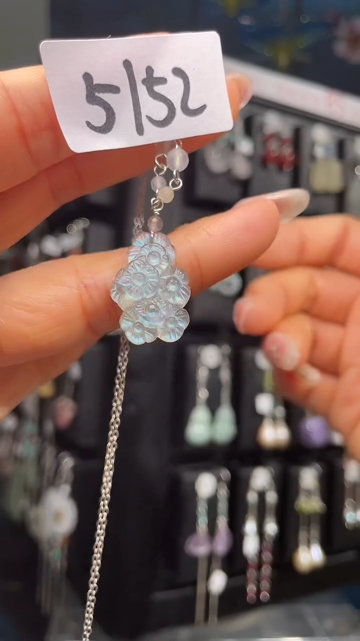 银S925镶嵌耳饰紫晶喜欢拍