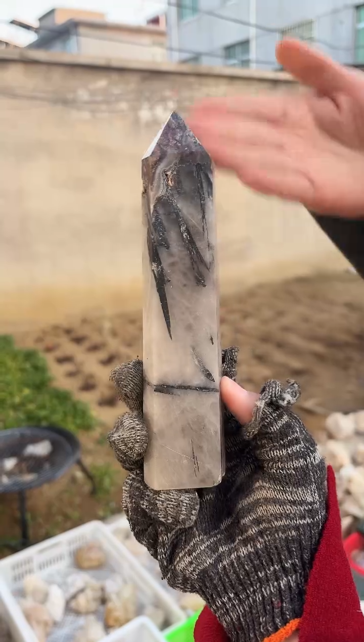 【闪购商品】水晶摆件未镶嵌水晶bx柱子1+65
