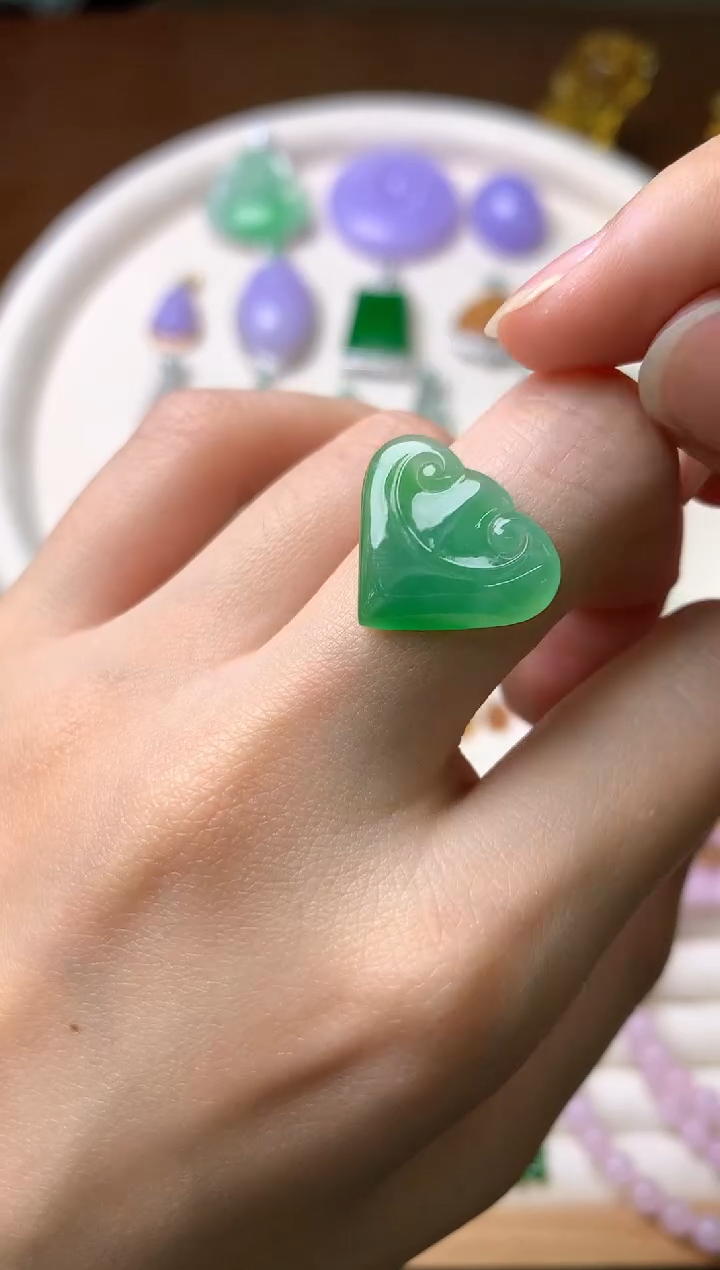 【闪购商品】定制翡翠未镶嵌裸石（镶嵌定制）