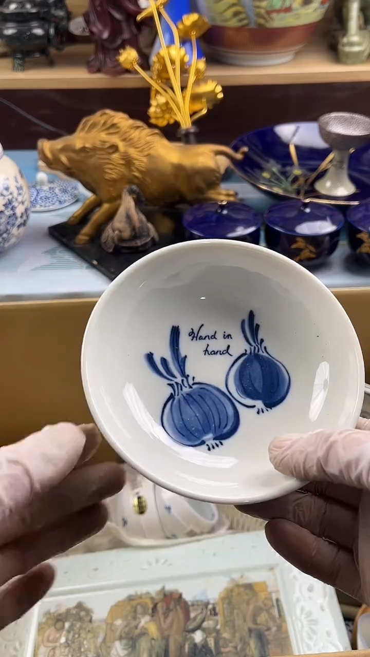 瓷片春***师英歌瓷器满28包邮