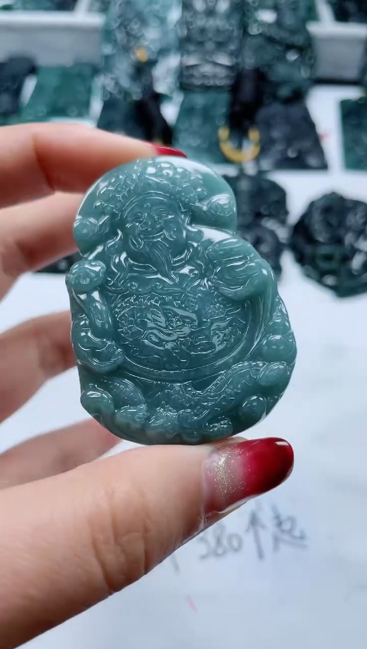 【闪购商品】翡翠颈饰未镶嵌  多样性发货一件发货-财神