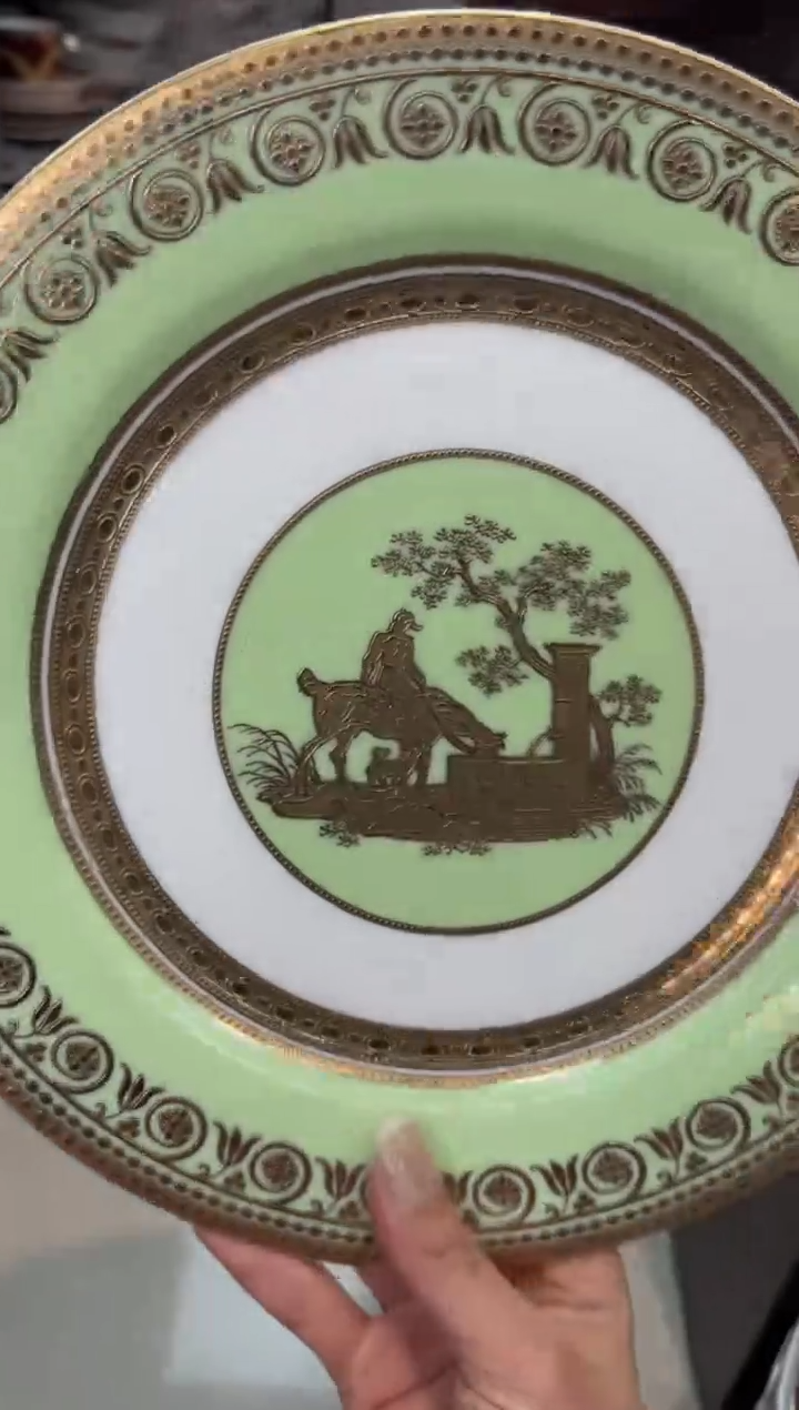 【闪购商品】瓷片10.5寸平盘  福利价  福利价