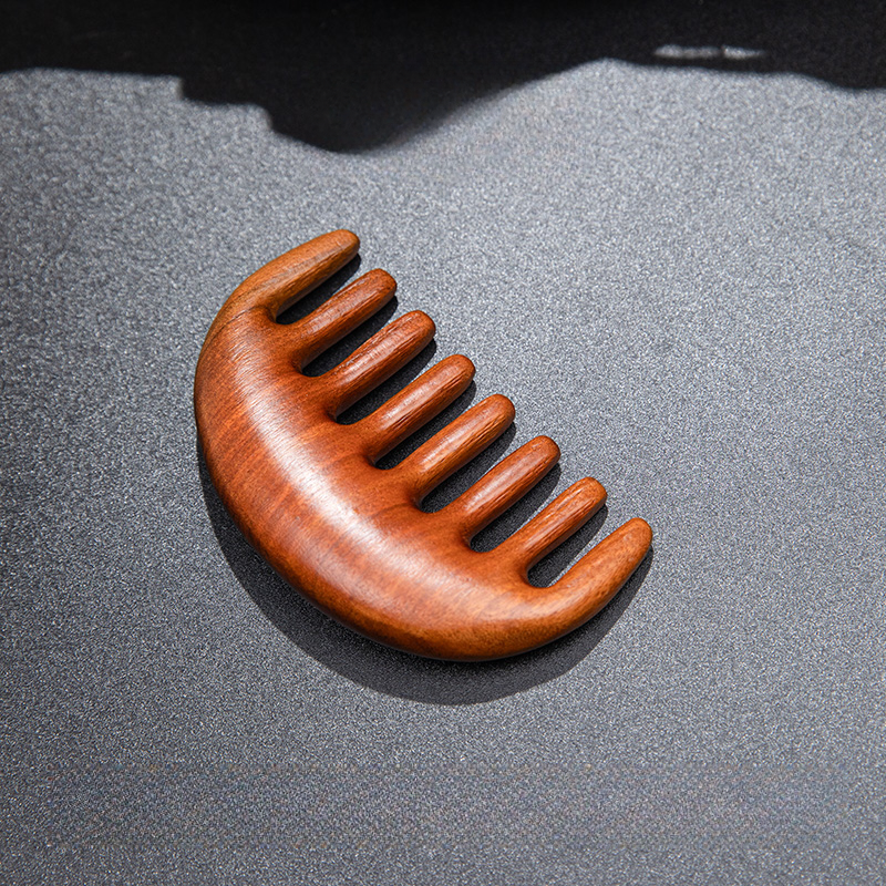 【产业协会】玫瑰檀木五经梳头疗家用ESCX121